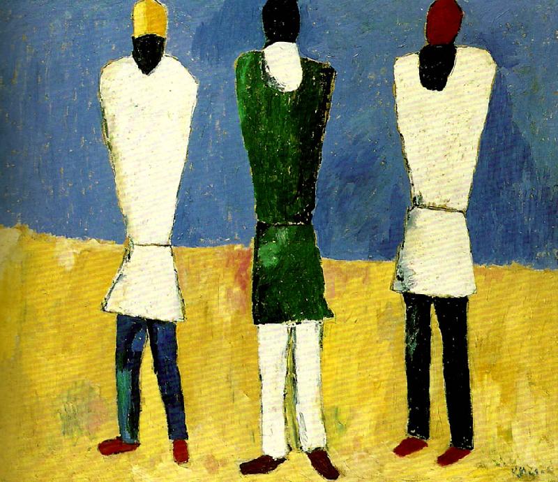 Kazimir Malevich peasants oil painting picture
